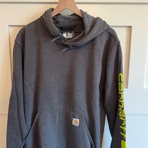 Carhartt Men's Grey Hoodie